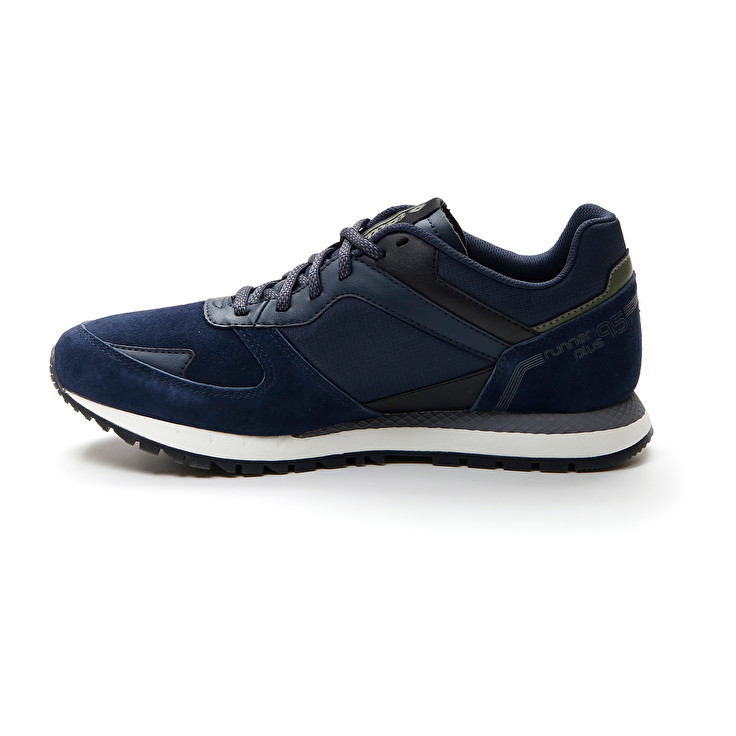 Men Lotto Runner Plus '95 Iv Sue Sneakers Dark / Blue / Black | 18275-SIJD