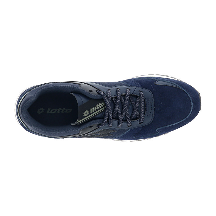 Men Lotto Runner Plus '95 Iv Sue Sneakers Dark / Blue / Black | 18275-SIJD