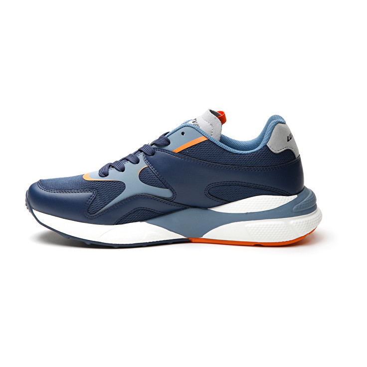 Men Lotto Sirius '95 Amf Ii Sneakers Blue / Blue / Grey | 32547-YPCB