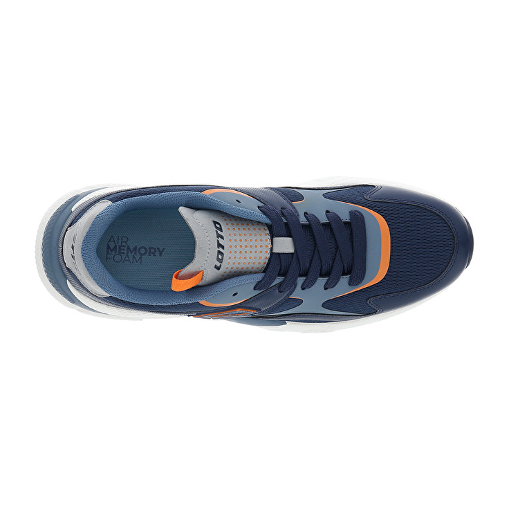 Men Lotto Sirius '95 Amf Ii Sneakers Blue / Blue / Grey | 32547-YPCB