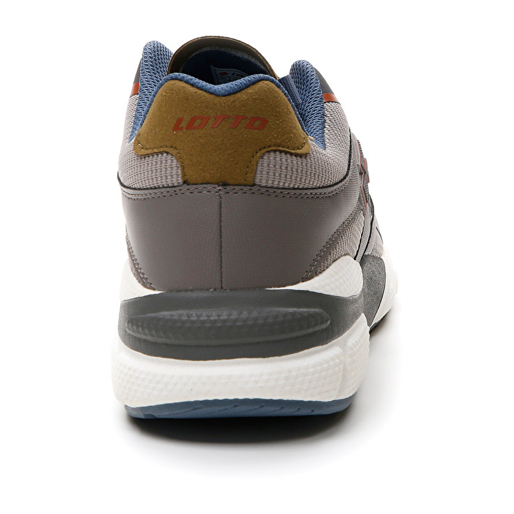 Men Lotto Sirius '95 Amf Sneakers Grey / Grey / Grey | 03586-BAZS