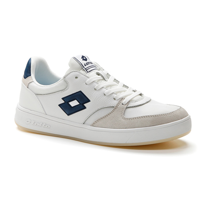 Men Lotto Sk-b 360 Amf Sneakers White / Blue | 76548-DKUA