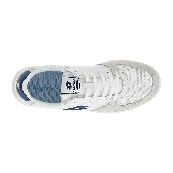 Men Lotto Sk-b 360 Amf Sneakers White / Blue | 76548-DKUA