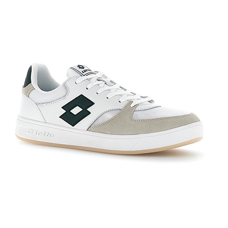 Men Lotto Sk-b 360 Amf Sneakers White / Green | 80364-LSEO