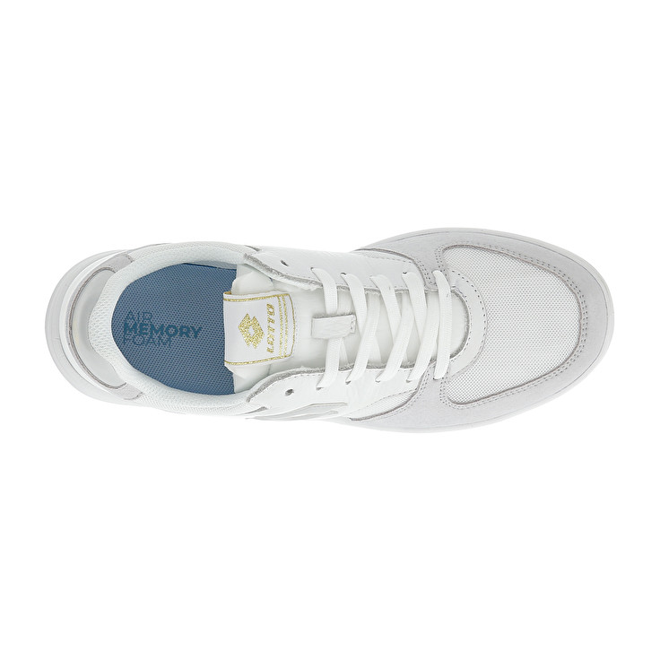 Men Lotto Sk-b 360 Amf Sneakers White / Light / Brown / Grey | 18596-HLUX