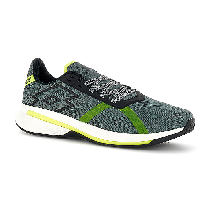 Men Lotto Speedevo 100 Ii Running Shoes Green | 25379-EBSD