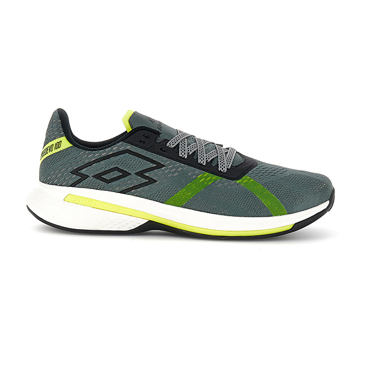 Men Lotto Speedevo 100 Ii Running Shoes Green | 25379-EBSD