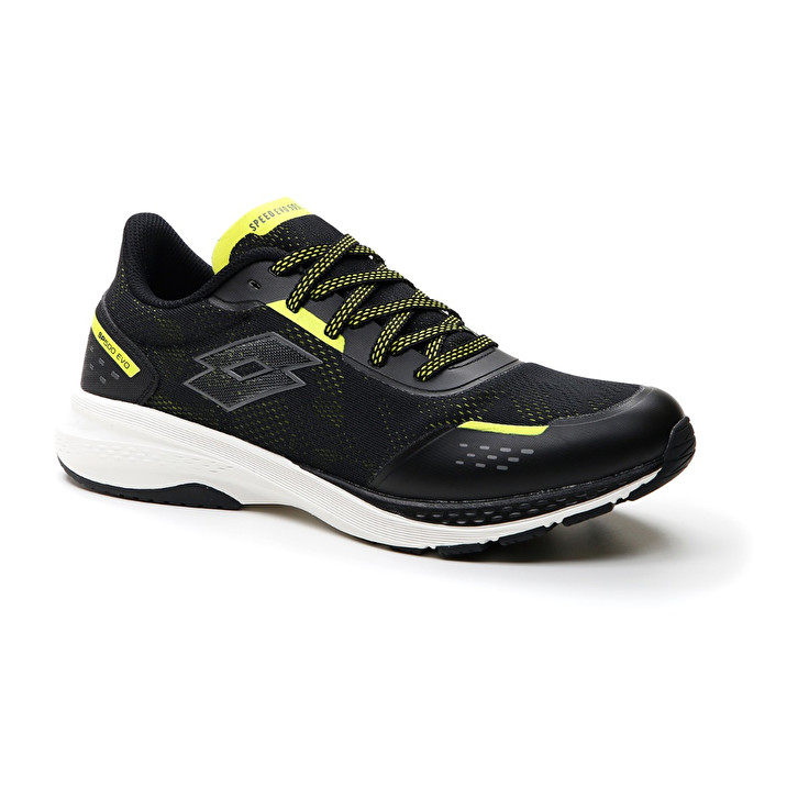 Men Lotto Speedevo 500 Iii Running Shoes Black | 56104-TUMA