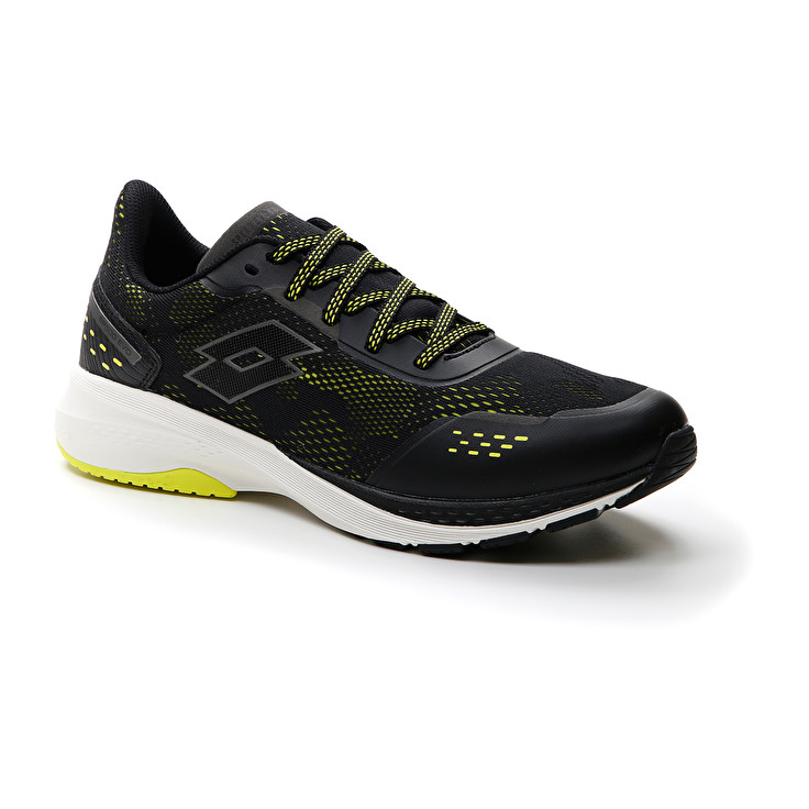 Men Lotto Speedevo 500 Iv Running Shoes Black | 60245-KYFO