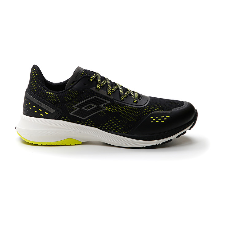 Men Lotto Speedevo 500 Iv Running Shoes Black | 60245-KYFO