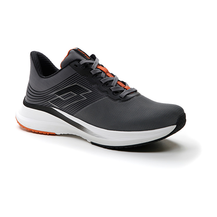 Men Lotto Speedevo 700 Ii Running Shoes Grey / Black | 93548-EAWV