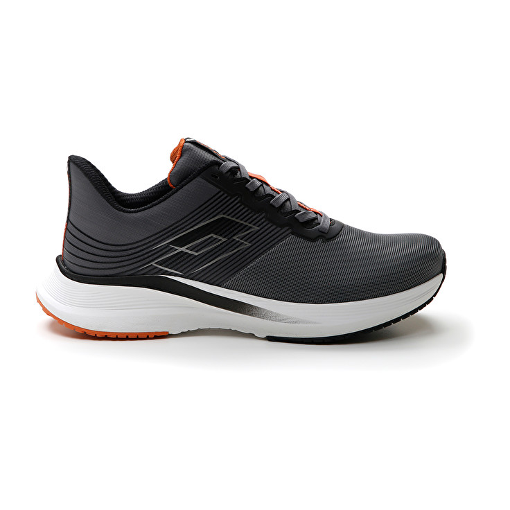 Men Lotto Speedevo 700 Ii Running Shoes Grey / Black | 93548-EAWV