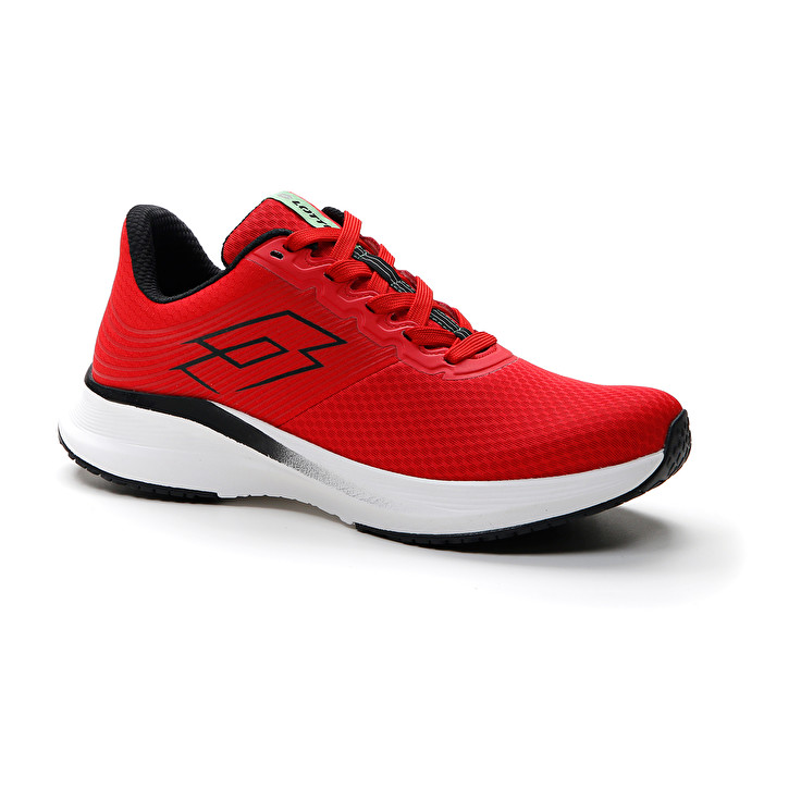 Men Lotto Speedevo 700 Iii Running Shoes Red / Black | 60458-KBMN