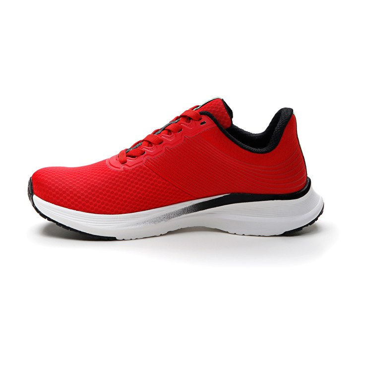 Men Lotto Speedevo 700 Iii Running Shoes Red / Black | 60458-KBMN