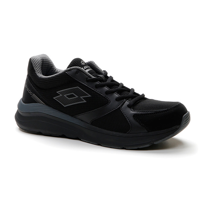 Men Lotto Speedride 600 Xii Training Shoes Black | 79803-LGAI