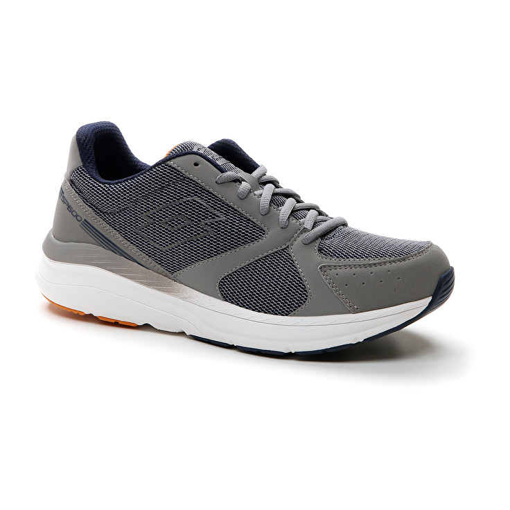 Men Lotto Speedride 601 Xiii Running Shoes Grey | 79603-APJI