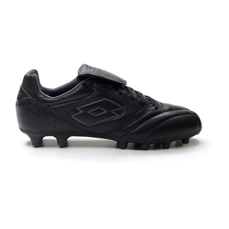 Men Lotto Stadio 200 Iii Fg Soccer Shoes Black | 30752-CXDP