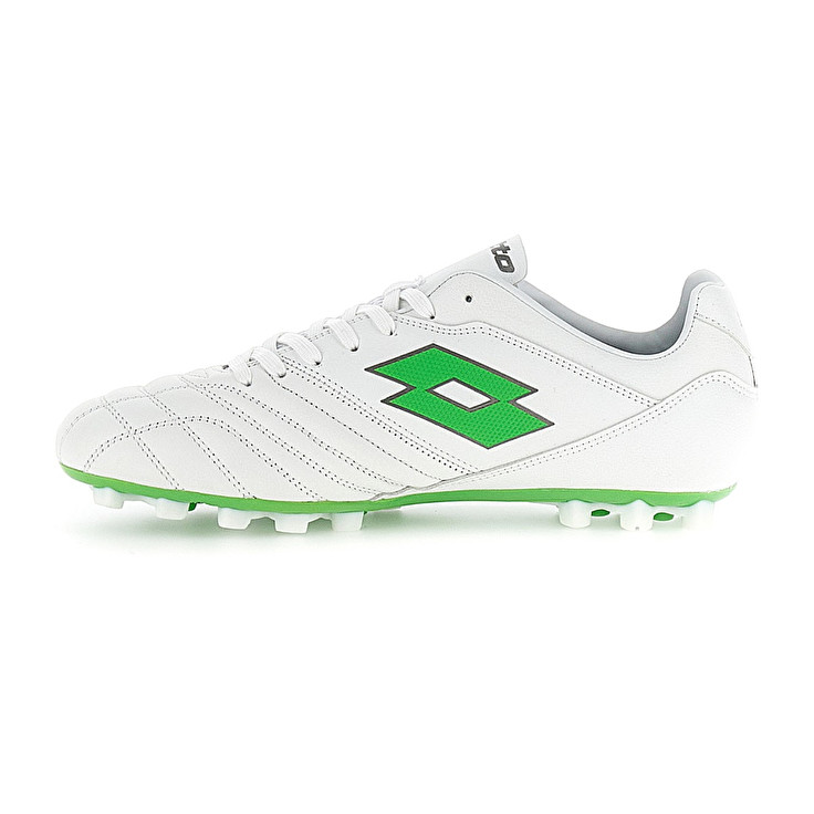 Men Lotto Stadio 300 Ii Agm Soccer Shoes White / Green | 04283-GFWQ