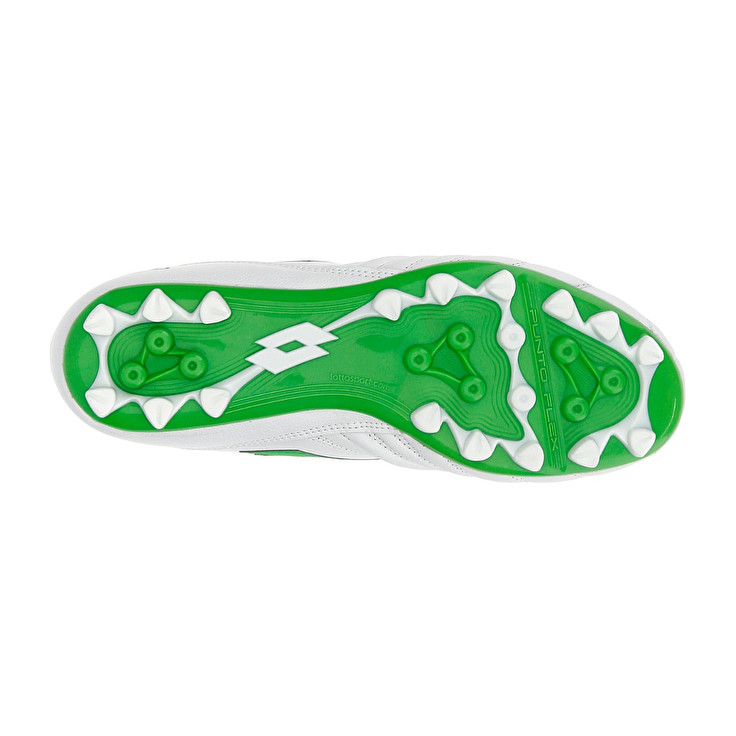 Men Lotto Stadio 300 Ii Agm Soccer Shoes White / Green | 04283-GFWQ