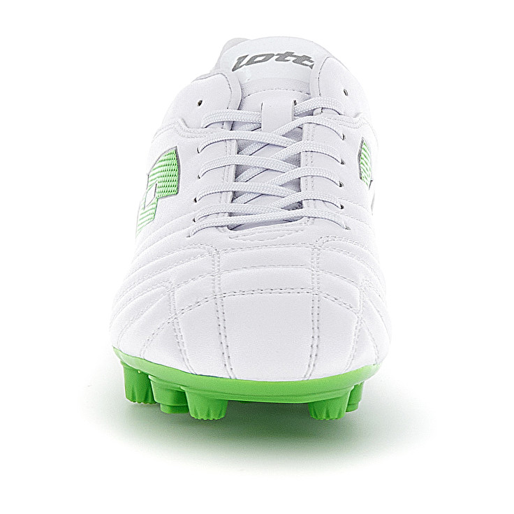 Men Lotto Stadio 705 Fg Soccer Shoes White / Green | 19320-ZVEC