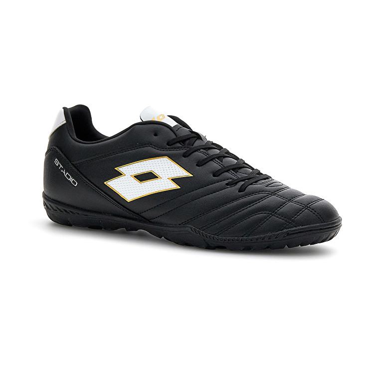 Men Lotto Stadio 705 Tf Soccer Shoes Black | 05846-TLBO