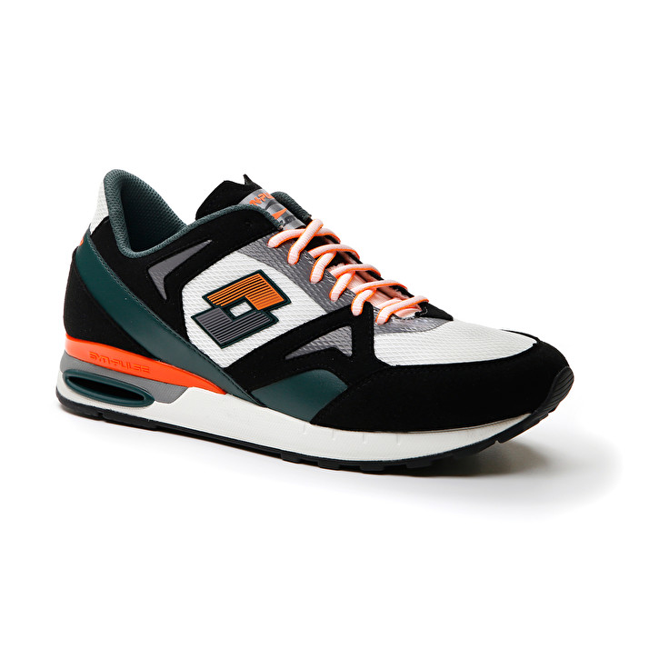 Men Lotto Synpulse '93 Amf Sneakers White / Black / Green | 95871-KYUX