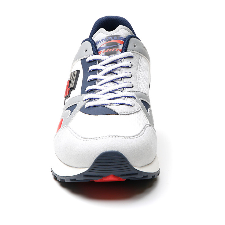 Men Lotto Synpulse '93 Ii Amf Sneakers White / Blue / Red | 36840-WHSN