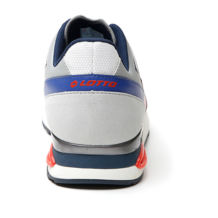 Men Lotto Synpulse '93 Ii Amf Sneakers White / Blue / Red | 36840-WHSN