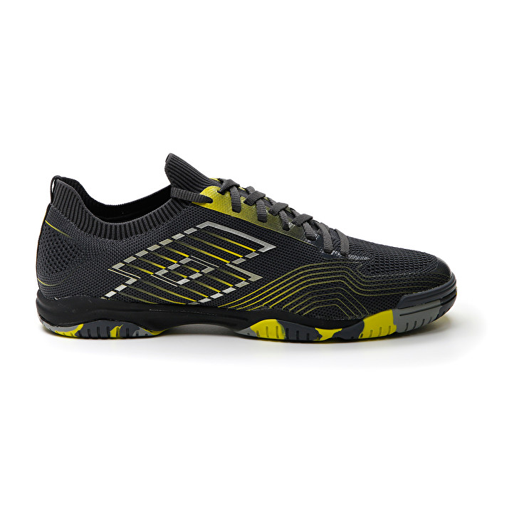 Men Lotto Tacto 250 Id Soccer Shoes Silver / Green | 54391-DNYQ