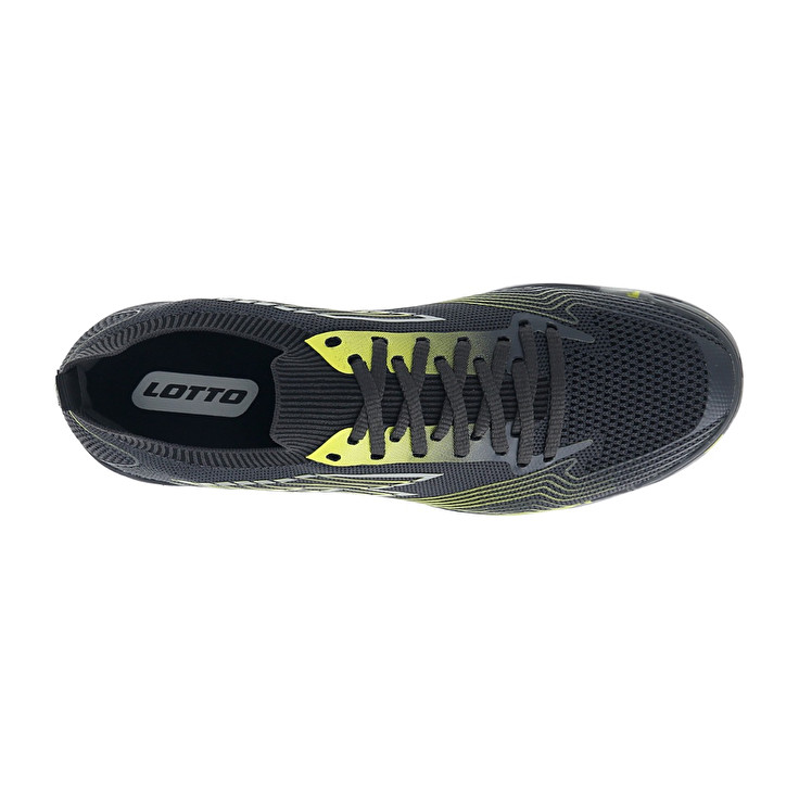 Men Lotto Tacto 250 Tf Soccer Shoes Silver / Green | 06748-ETAG