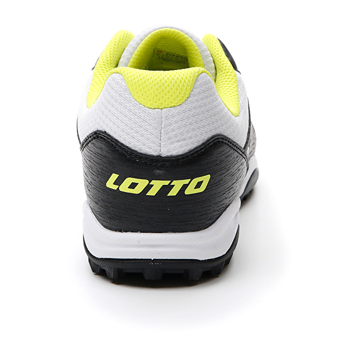 Men Lotto Tacto 300 Vii Tf Soccer Shoes Black / White / Green | 91846-WLNE