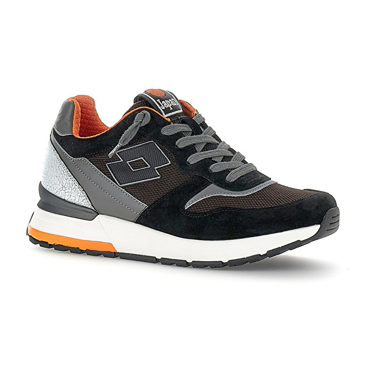 Men Lotto Tokyo Ginza Leggenda Black / Brown | 14753-HLWR