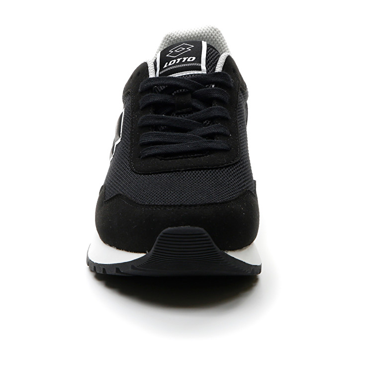 Men Lotto Trainer 2000 Amf Sneakers Black / White | 26598-AFWL