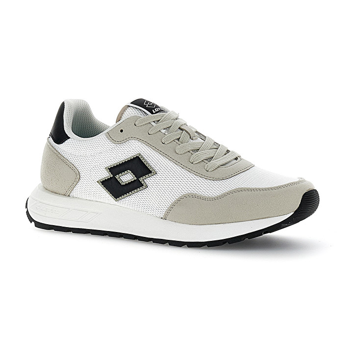 Men Lotto Trainer 2000 Amf Sneakers White / Black | 39182-LRIE