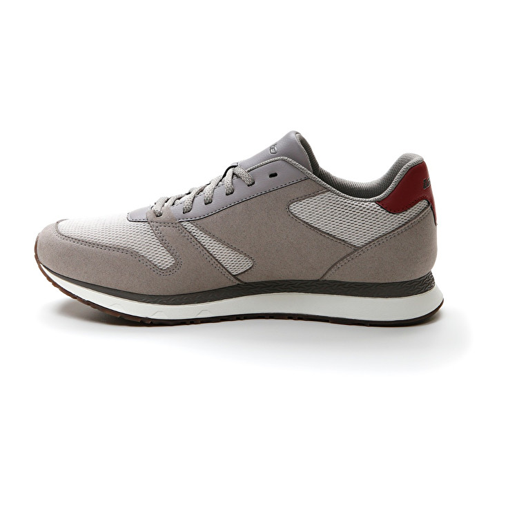 Men Lotto Trainer Amf Xix Msh Sneakers Grey / Grey | 24531-NVAP