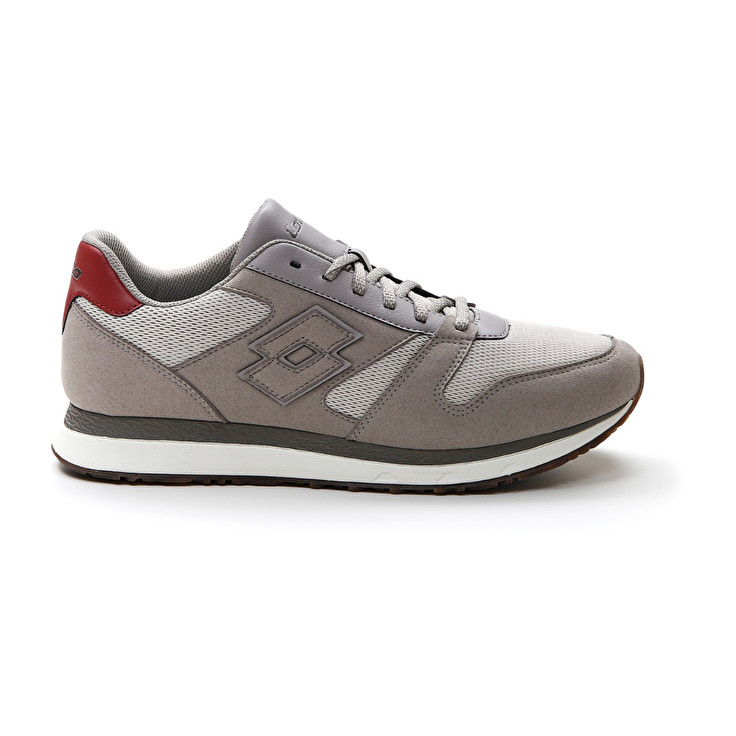 Men Lotto Trainer Amf Xix Msh Sneakers Grey / Grey | 24531-NVAP