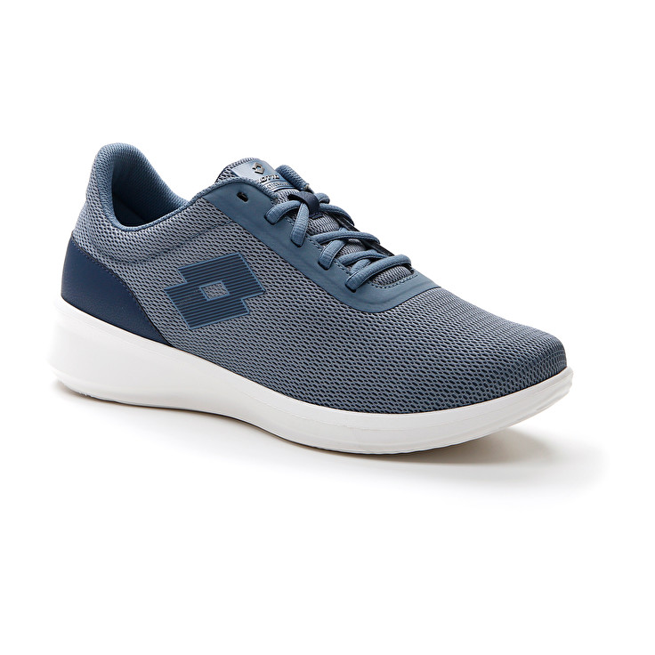 Men Lotto Verso Amf 1 Sneakers Blue / Blue | 80169-XVQH