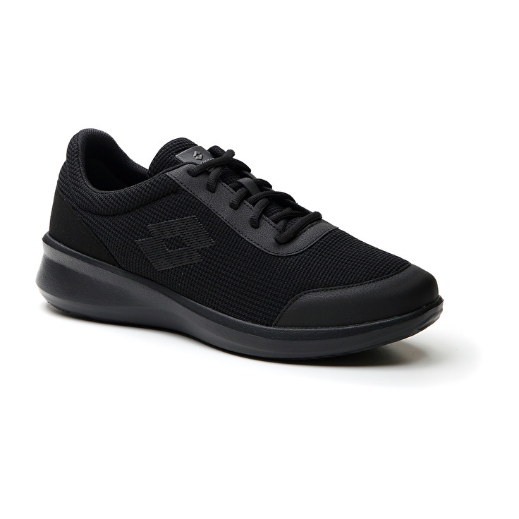 Men Lotto Verso Amf Iii Msh Sneakers Black | 46798-POAJ