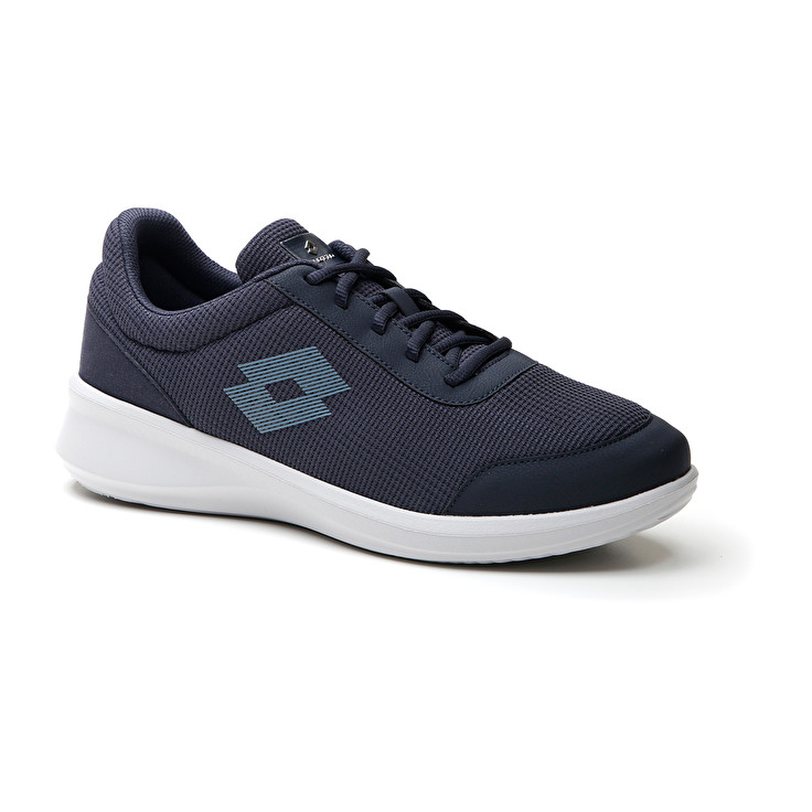 Men Lotto Verso Amf Iii Msh Sneakers Dark / Blue | 46103-CGJV