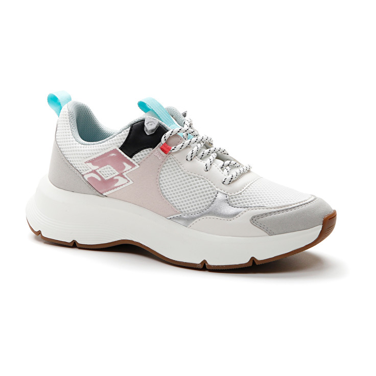 Women Lotto Antares Amf W Sneakers White | 95720-EKLS