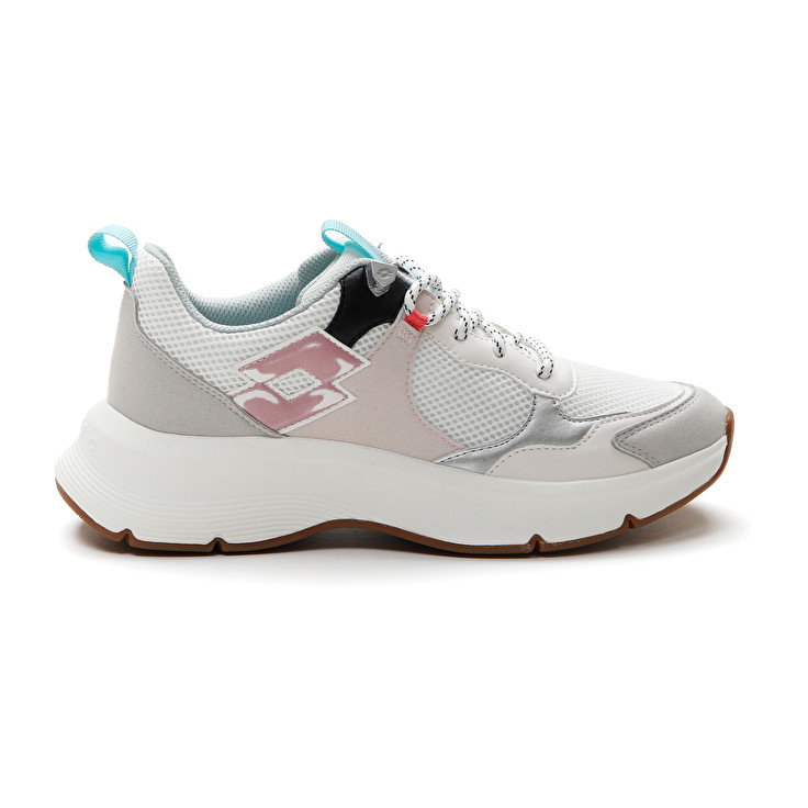 Women Lotto Antares Amf W Sneakers White | 95720-EKLS