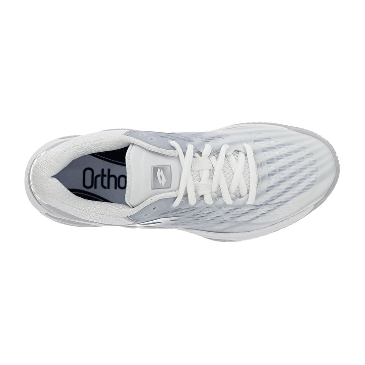 Women Lotto Mirage 100 Cly W Tennis Shoes White / Silver | 17683-QSXG