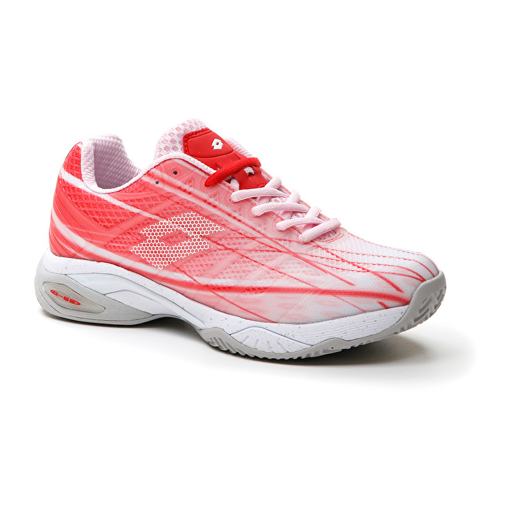 Women Lotto Mirage 300 Cly W Tennis Shoes Pink / White / Red | 29634-DTBM