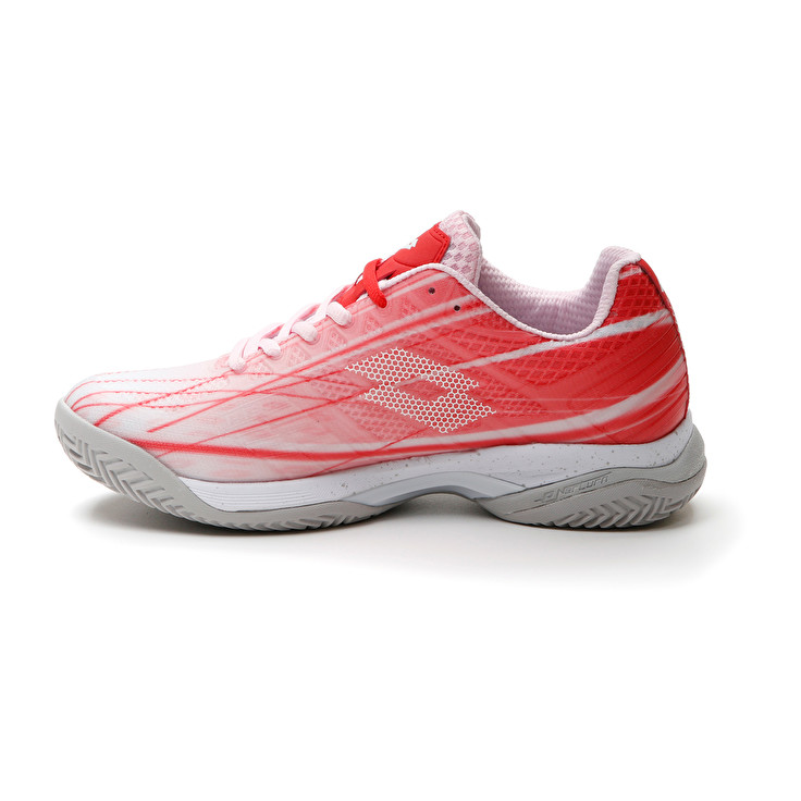 Women Lotto Mirage 300 Cly W Tennis Shoes Pink / White / Red | 29634-DTBM