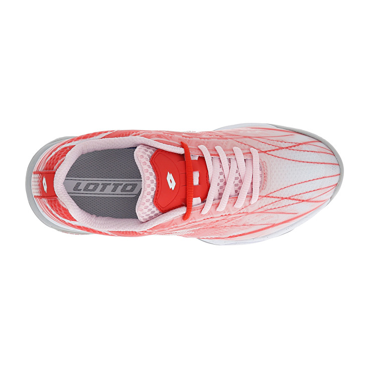 Women Lotto Mirage 300 Cly W Tennis Shoes Pink / White / Red | 29634-DTBM