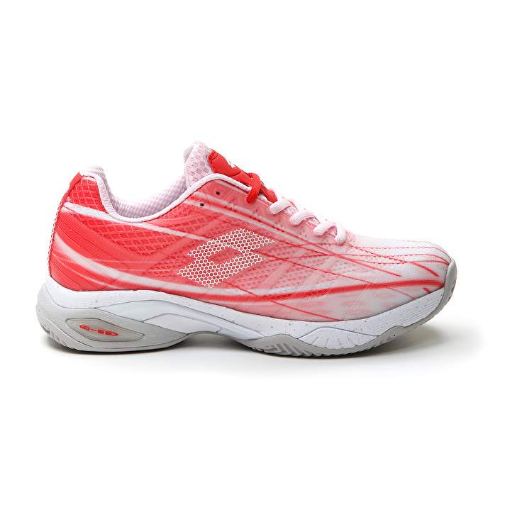 Women Lotto Mirage 300 Cly W Tennis Shoes Pink / White / Red | 29634-DTBM