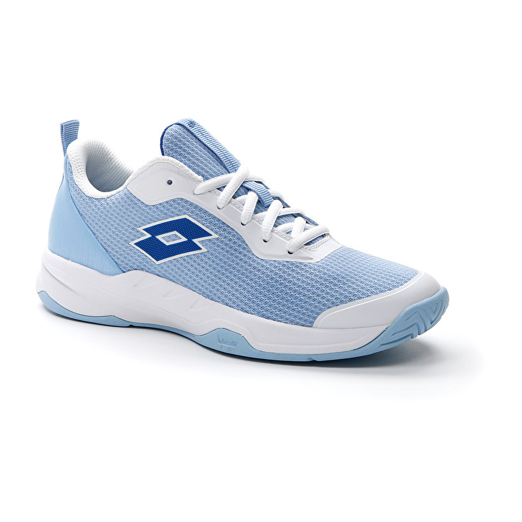 Women Lotto Mirage 600 Alr W Tennis Shoes Blue / Blue / White | 57163-SKDI