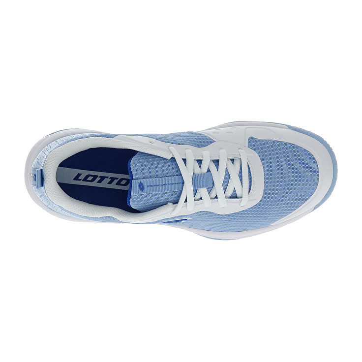 Women Lotto Mirage 600 Alr W Tennis Shoes Blue / Blue / White | 57163-SKDI