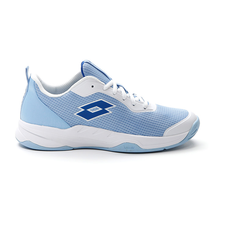 Women Lotto Mirage 600 Alr W Tennis Shoes Blue / Blue / White | 57163-SKDI