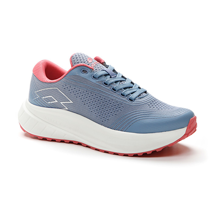 Women Lotto Speedride 400 W Fitness Shoes Blue / Silver / Blue | 10482-WPGT